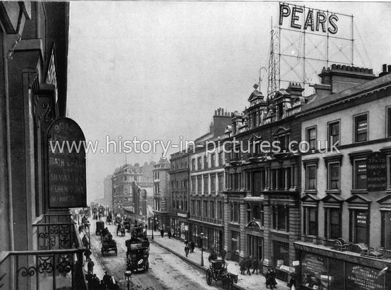 New Oxford Street, Looking towards Holborn, London. c.1890's.